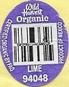 Wild harvest organic product of mexico lime 4048