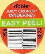 Noble juicy crunch tangerines easy peeli usa 3524