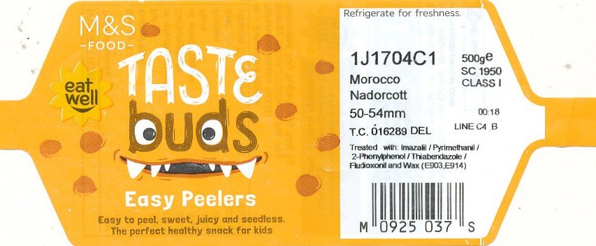 m & s food eat well easy peelers M0925037S