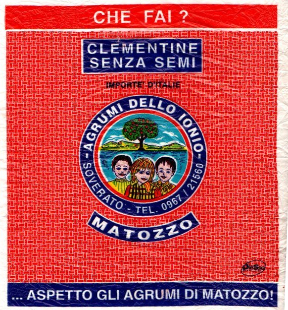 Matozzo agrumi dello ionio soverato che fai clementine senza semi importé d italie aspetto gli agrumi di matozzo