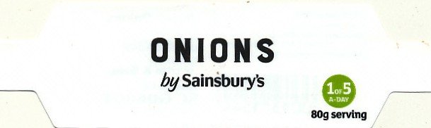by sainsbury s onions