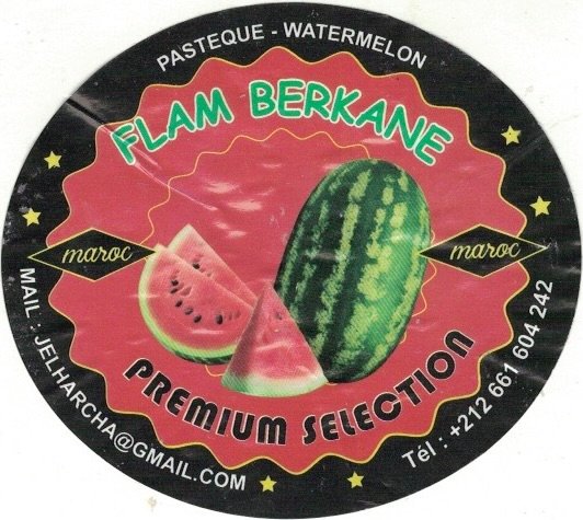Flam Berkane pasteque watermelon maroc premium selection mail: jelharcha@gmail.com