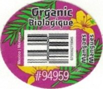 organic biologique mexico mexique  mangoes mangues 0750302719045  #94959