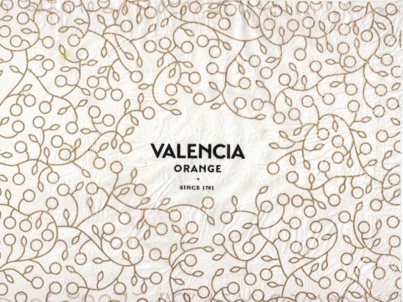 valencia orange since 1781