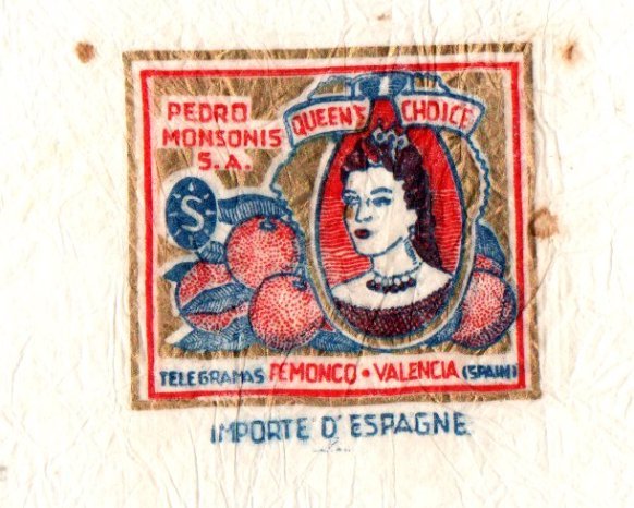 Queen s choice pedro monsonis s.a. pemonco valencia spain importe d espagne