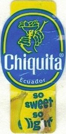 Chiquita ecuador so sweet so light