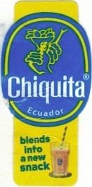 Chiquita ecuador blends into a new snack