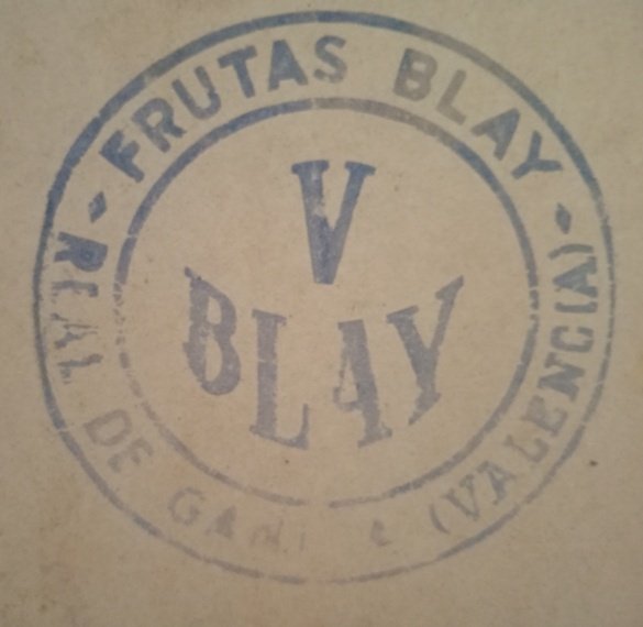 v blai frutas blay real de gandia valencia