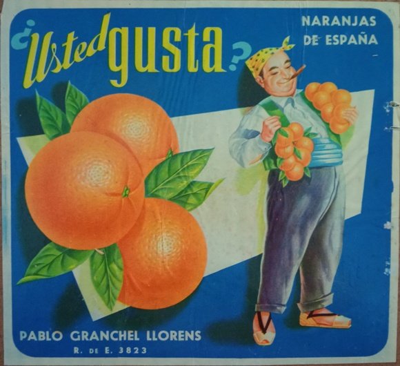 usted gusta naranjas de espana pablo branchadell llorens