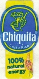 Chiquita costa rica 100% natural energy