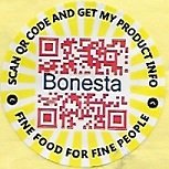 Bonesta scan qr code and get my product info fine food for fine people