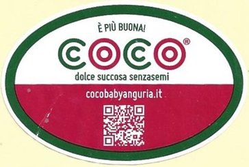 Coco dolce succosa senzasemi e piu buona! cocobabyanguria.it