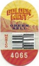 Golden West Brand green bell mexico 4065