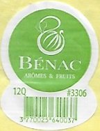 Benac aromes & fruits 12q #3306 3770025640037