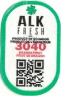 Alk Fresh product of ecuador produit de l equateur 3040 dragon fruit fruit de dragon