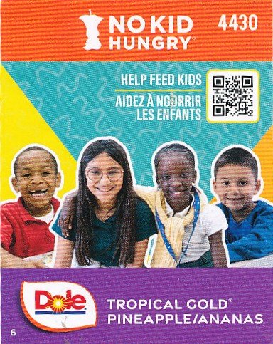 Dole no kid hungry C6 0643126072065