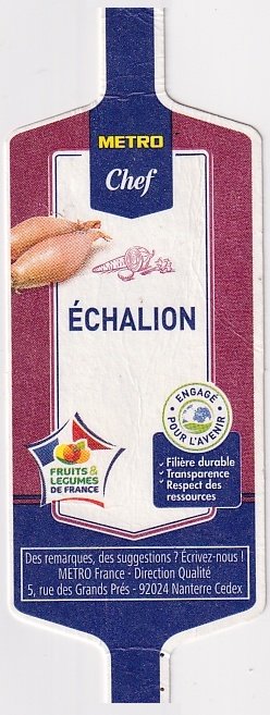 Metro chef echalion fruits et legumes de france engage pour l avenir