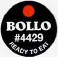 Bollo #4429 ready to eat