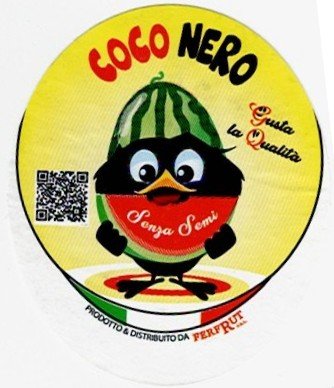 coco nero gusta la qualita sonza semi prodotto & distribuito da ferfrut