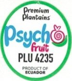 Psycho fruit premium plantains plu 4235 product of ecuador