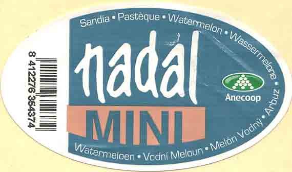 nadal mini anecoop pastèque 8412276354374