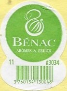 Benac aromes & fruits 11 #3034 3760134130048