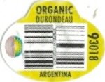 organic durondeau 93018 argentina