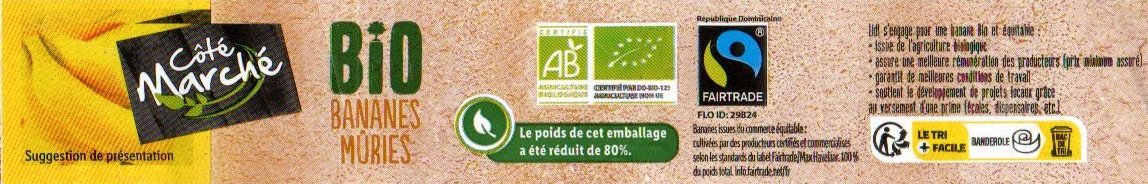 cote marche bio bananes muries republique dominicaine flo id 29824