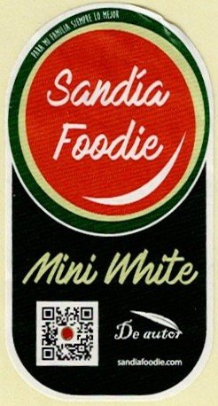 Sandia foodie mini white de autor sandiafoodie.com