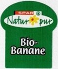 Spar natur pur bio-bananen
