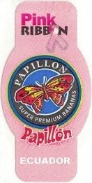 Papillon pink ribbon super premium bananas papillon ecuador