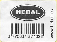 Hebal 3770034374022 www.hebal.es