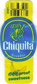 Chiquita #4011 ecuador melt proof sweetnes