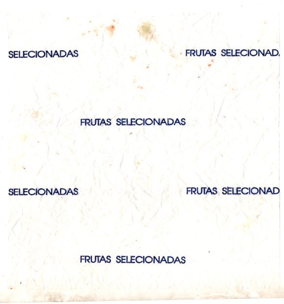 frutas selecionadas