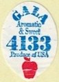 Washington gala aromatic & sweet 4133 produce of usa