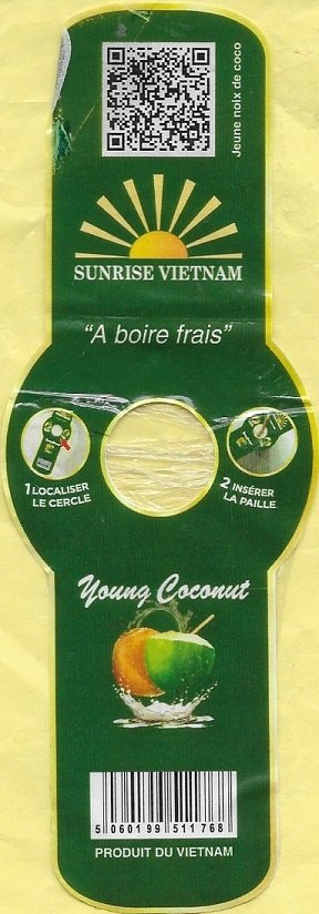 Sunrise vietnam young coconut 5060199511768 produit du vietnam