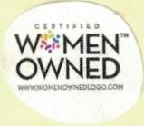Women Owned certified www.womenownedlogo.com