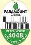 paramount citrus mexico/mexique 4048 lime / citron vert