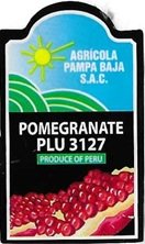agricola pampa baja sac pomegranate plu 3127 produce of peru