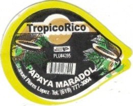 Tropico Rico plu #4395 5952515694 papaya maradol manuel flores lopez