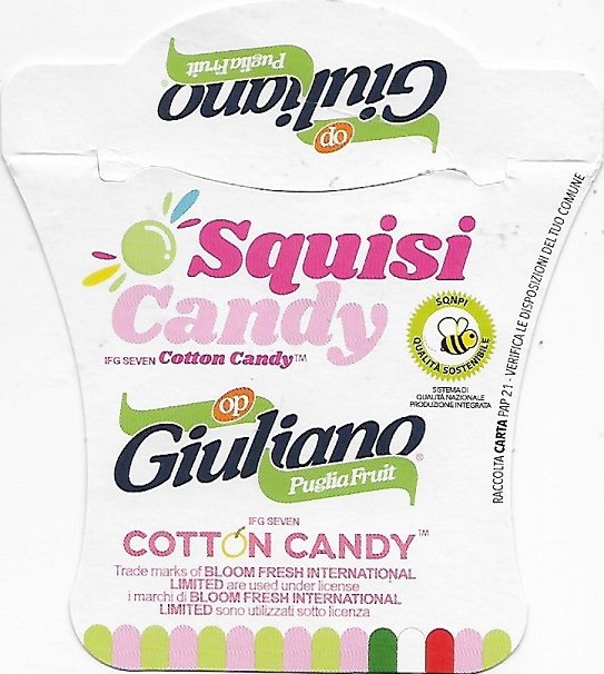 Squisi candy op giuliano puglia fruit cotton candy