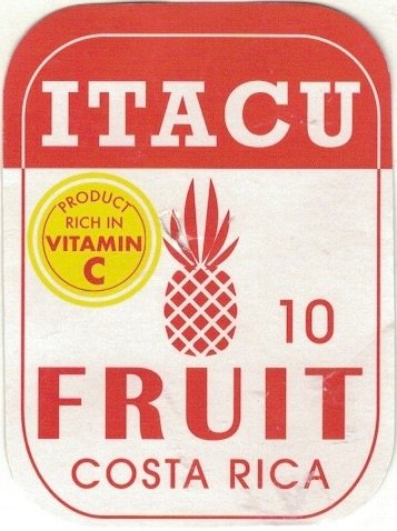Itacu 10 fruit costa rica rainforest alliance certified 7443020550057