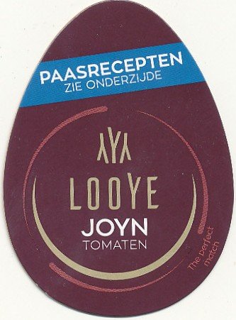 Looye joyn tomaten the perfect match paasrecepten zie onderzijde  www.looye.com/paasrecepten