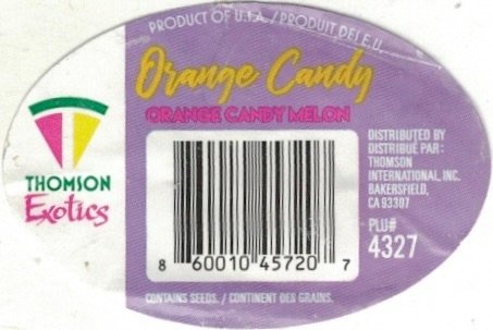 Thomson Exotics product of usa produit des e.u. orange candy plu #4327 860010457207