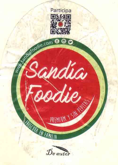 de autor sandia foodie premium y sin pepitas