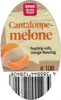 Rewe beste wahl cantaloupe melon fruchtig-suss orange-fleischig #108 4388844128408