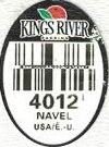Kings river 4012 navel usa/e.u.