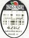 Kings river 4282 grapefruit usa/e.u.