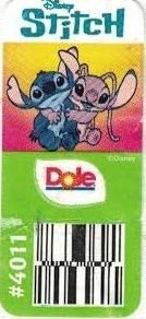 Dole disney stitch #4011