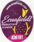 Ecuafields www.ecuafields.com product of ecuador #26181